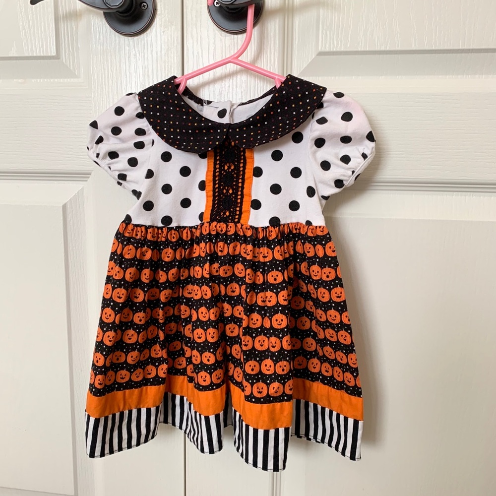 RicRac and Ruffles Halloween Dress